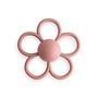 Mushie Rattle Daisy Teether Dusty Rose