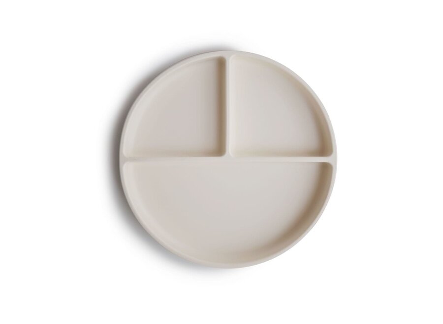 Mushie Silicone Vakkenbord Ivory