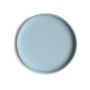 Mushie Silicone Plate Powder Blue