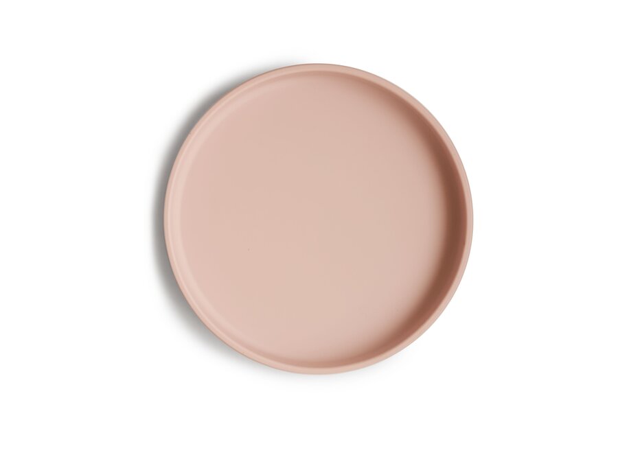 Mushie Silicone Plate Blush