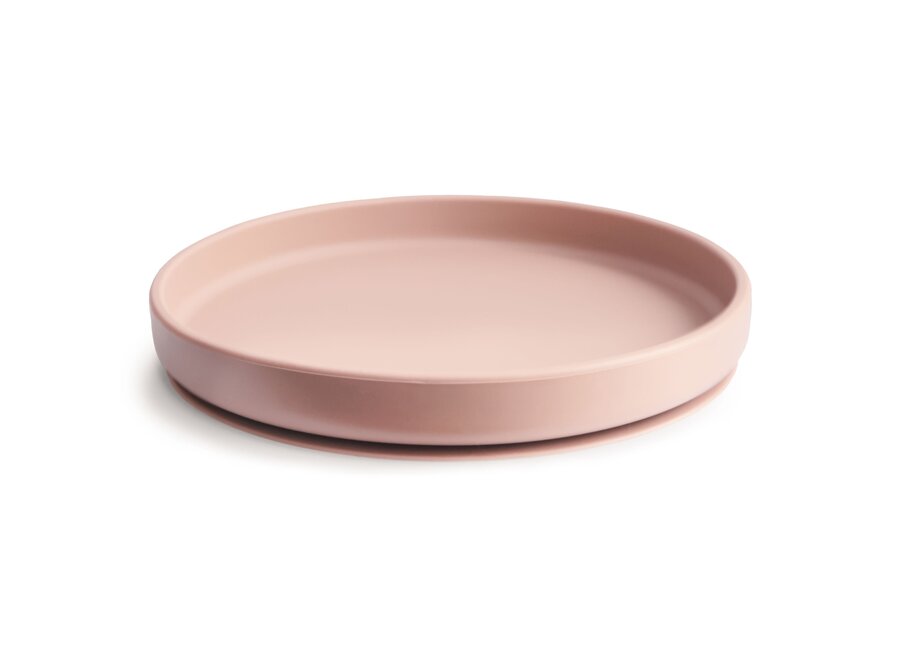 Mushie Silicone Plate Blush