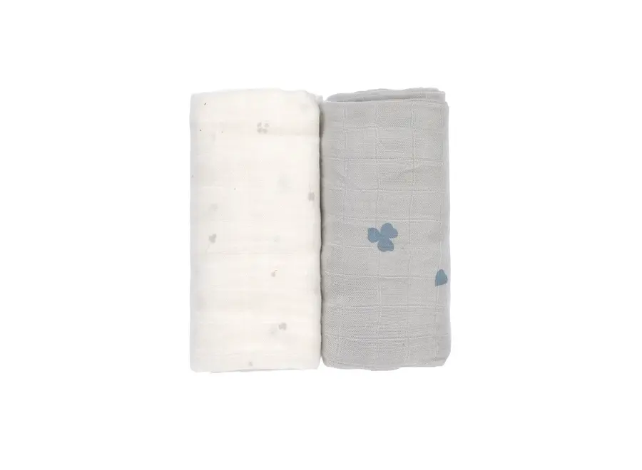 Lässig Heavenly soft Swaddle 2 Grey Moon