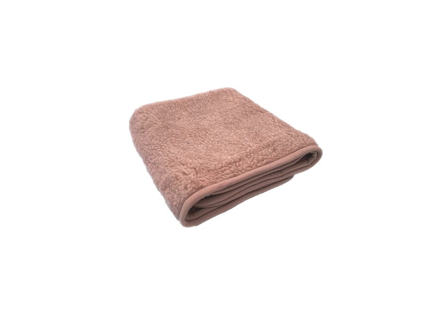 Alwero deken  thumbled 100 x 140  Rugby Tan