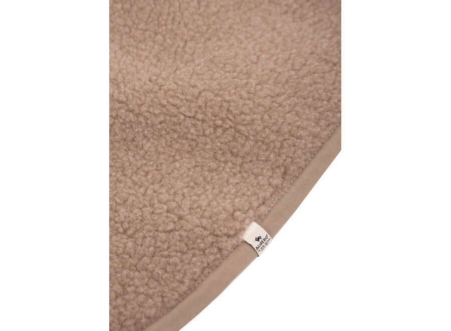 Alwero wollen matras beschermer wieg 80x42 Tan