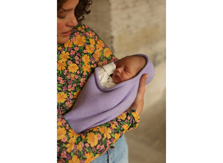 Hvid Cocoon Lila