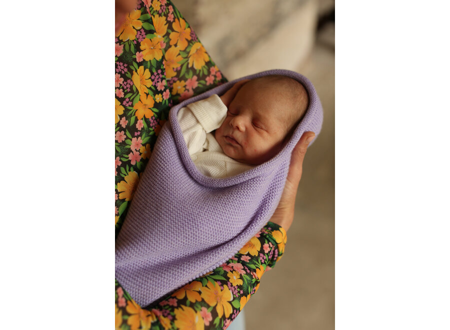 Hvid Cocoon Lila