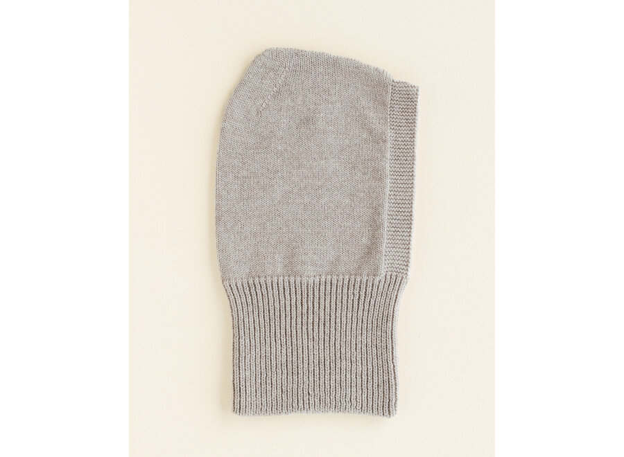 Hvid Eddy balaclava Pebble 1-3 jaar