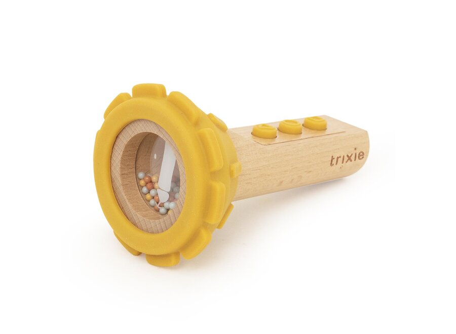 Trixie Wooden silicone flashlight - Mr. Lion
