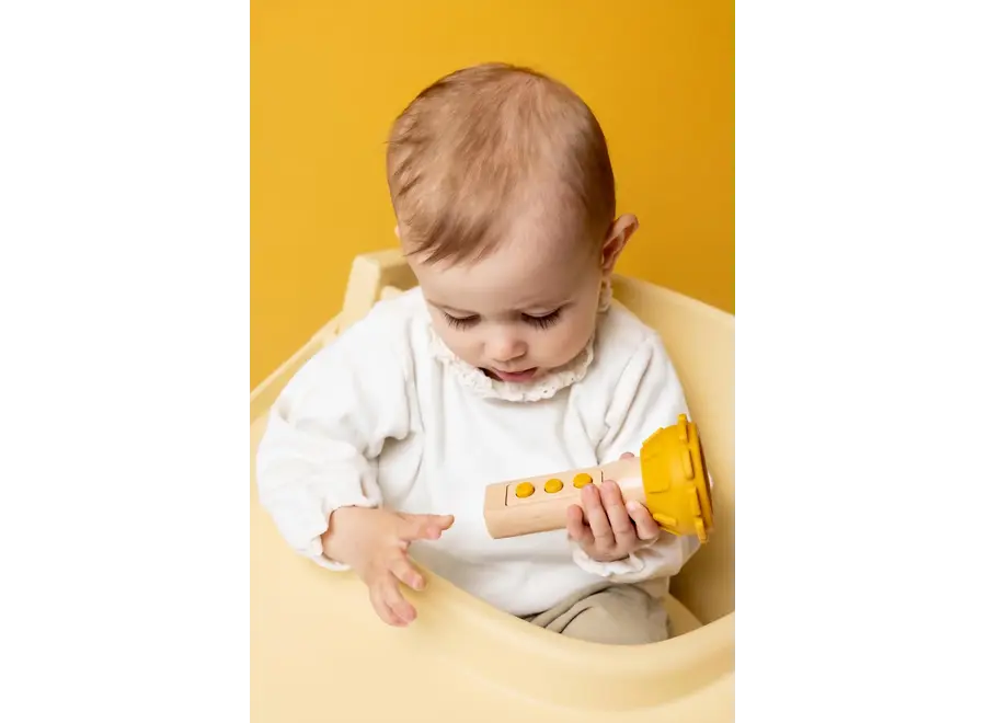 Trixie Wooden silicone flashlight - Mr. Lion