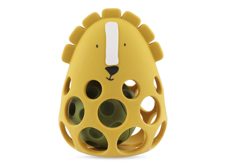 Trixie Silicone sensory rattle - Mr. Lion