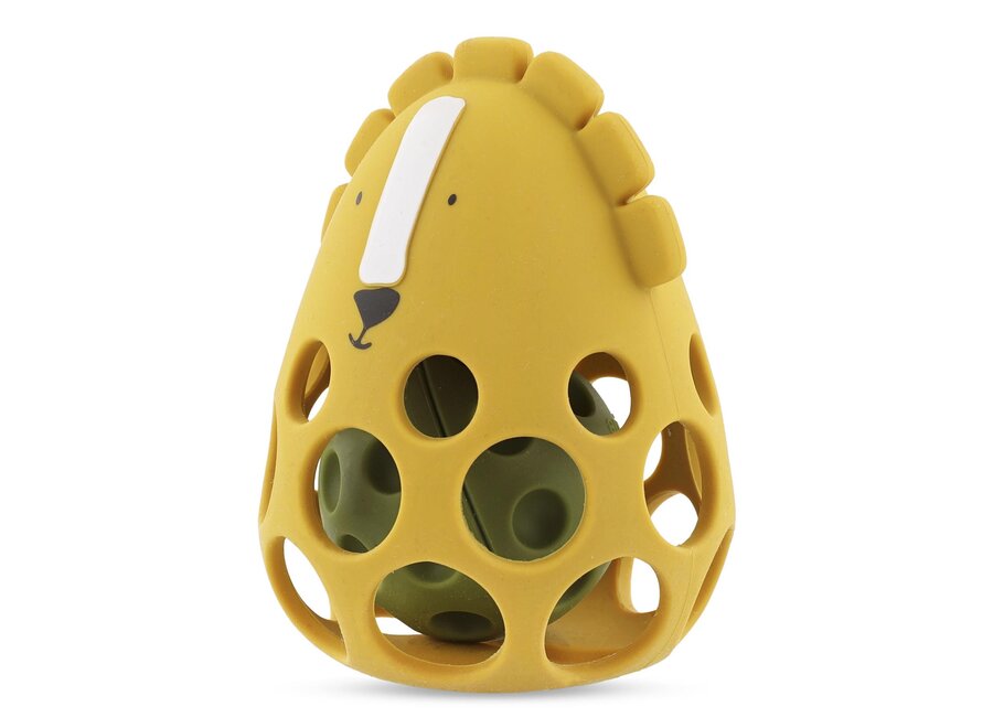 Trixie Silicone sensory rattle - Mr. Lion