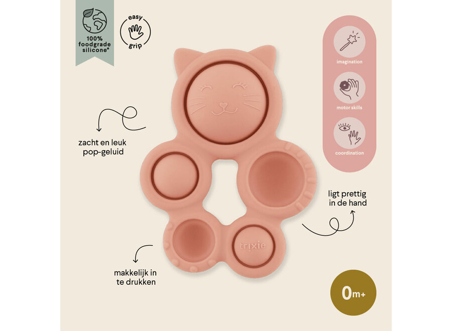 Trixie Silicone pop-it toy - Mrs. Cat