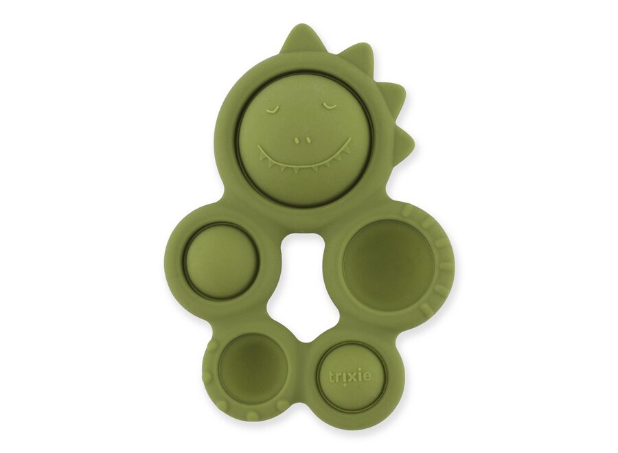 Trixie Silicone pop-it toy - Mr. Dino