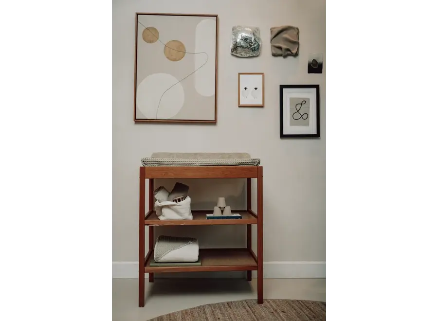 Koeka Omslagdoek wafel/teddy Oslo Olive