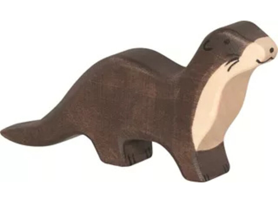 Holztiger zeeotter