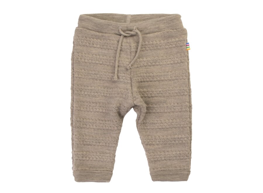 Joha Wol Knit Broekje Walnut