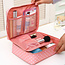 Fashion Favorite Travel 'Pink Dot' Toilettas Roze Stippen | Make Up Organizer/Travel Bag/Reistas