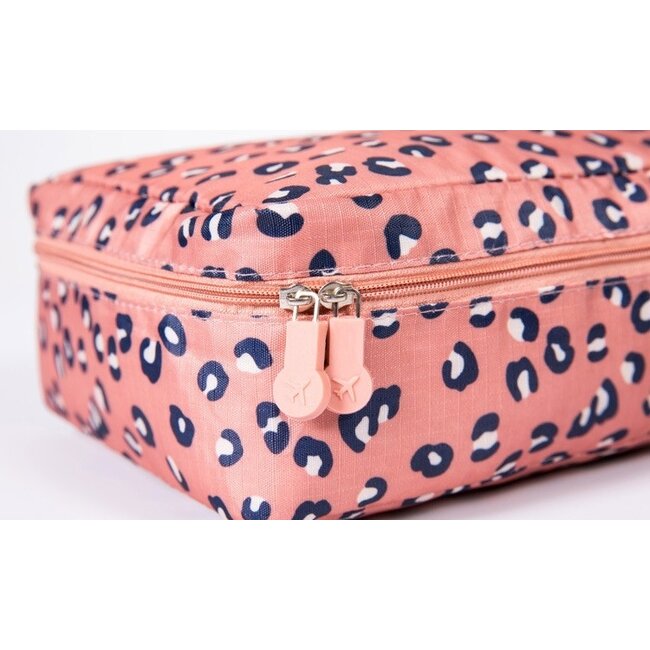Travel 'Leopard' Toilettas Luipaard | Make Up Organizer/Travel Bag/Reistas