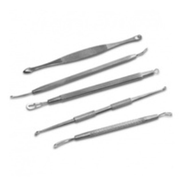 Comedonenlepel Set 5-Delig | Luxe Etui