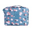 Fashion Favorite Travel 'Blue Flower' Toilettas Blauw Bloemen | Make Up Organizer/Travel Bag/Reistas