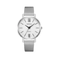 Geneva Geneva Roman Mesh Horloge - Zilver - Staal - Ø 38 mm