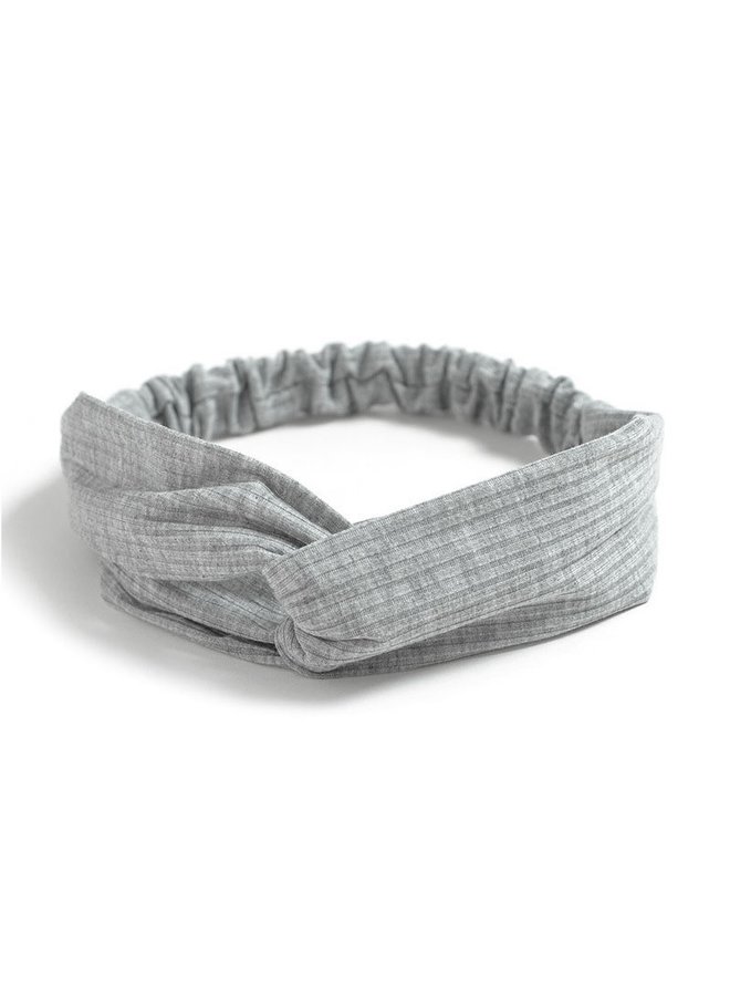 Knitted Haarband Grey | Grijs