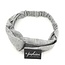 Fashion Favorite Knitted Haarband Grey | Grijs | Katoen | Cross Bandana