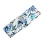 Fashion Favorite Haarband Bloemen Leaf Wit - Blauw | Katoen | Bandana
