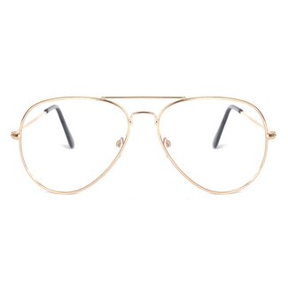 Fashion Favorite Aviator Bril Gold | Goudkleurig