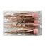 Fashion Favorite 7-delige Make-up Kwasten/Brush Set | Shiny Rosegold