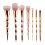 Fashion Favorite 7-delige Make-up Kwasten/Brush Set | Shiny Rosegold