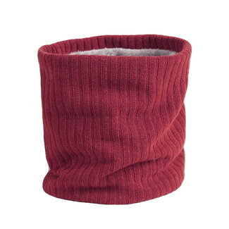 Fashion Favorite Colsjaal Rib Bordeauxrood