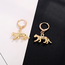 Fashion Favorite Luipaard Oorringen | Animal Charms | Goudkleurig