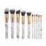 Fashion Favorite Make-up Kwasten - Kwastenset - Marble / Marmer - 10 stuks