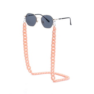 Fashion Favorite Zonnebril Ketting / Brillenkoord Pastel Roze