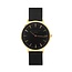 Favorite Fashion Navarra Gold / Black Mesh 2.0 Horloge