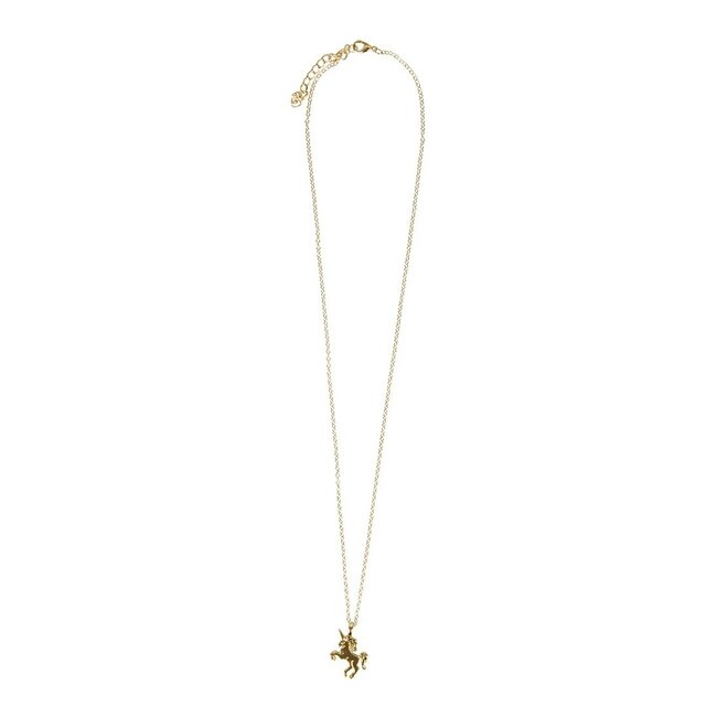 Magical Unicorn Ketting - Goudkleurig - Magische Eenhoorn Hanger -