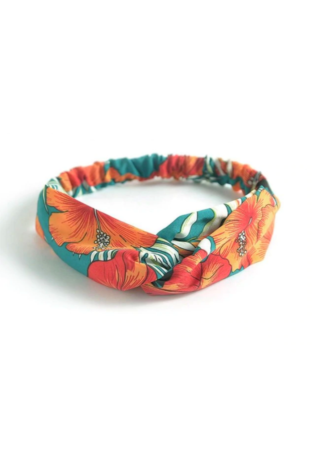 Haarband Print | Summer Flowers | Elastische Bandana