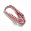 Fashion Favorite Haarband Print | Streep Blush Pink | Elastische Bandana