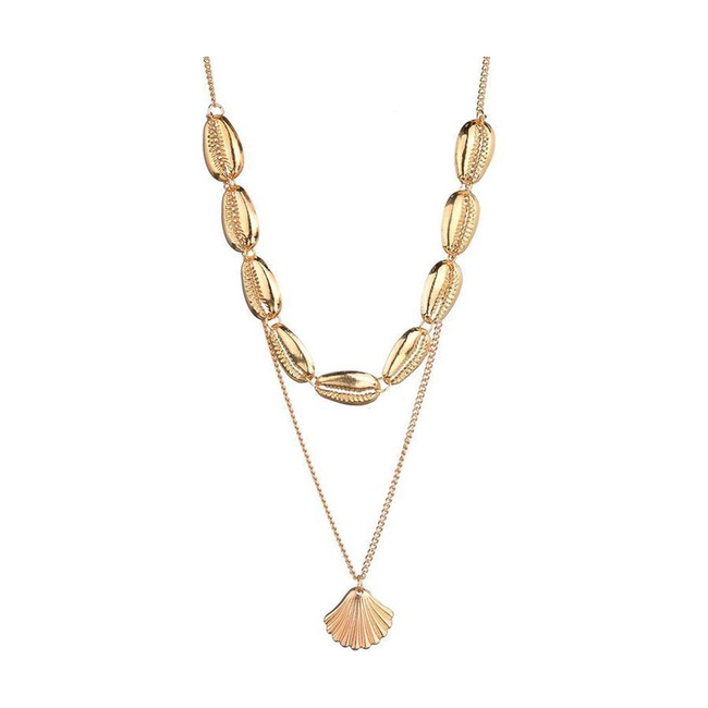 Fashion Favorite Schelp Ketting - Goudkleurig