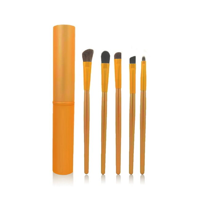 Fashion Favorite 5-delige Make-up Kwasten Set - Oranje