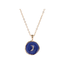 Fashion Favorite Spirit Maan Ketting | Goudkleurig / Blauw | 41.5 + 5 cm