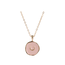 Fashion Favorite Spirit Halve Maan Ketting | Goudkleurig / Roze | 41.5 + 5 cm