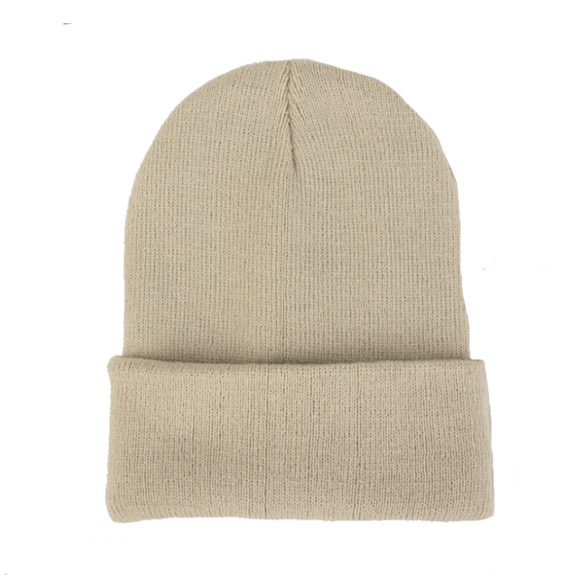 Fashion Favorite Beanie Muts Uni Beige | Polyacryl | One Size | Fashion Favorite