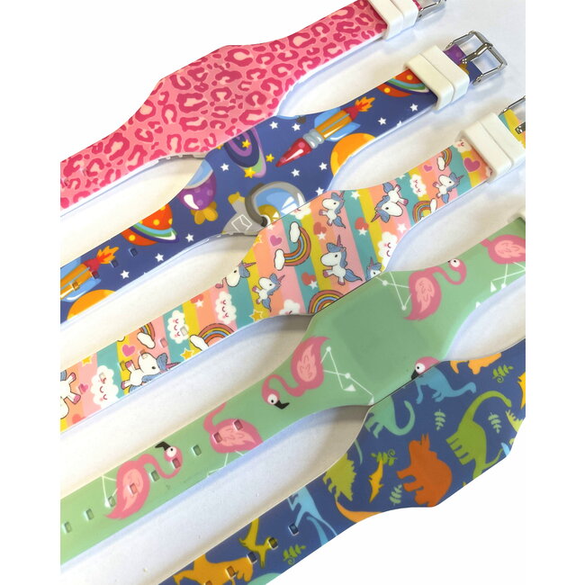 LED Digitaal Kinderhorloge | Unicorn / Eenhoorn | Kids | Fashion Favorite