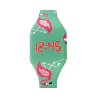 Fashion Favorite LED Digitaal Kinderhorloge Flamingo