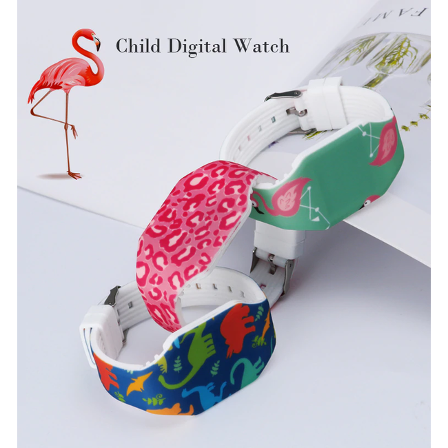 LED Digitaal Kinderhorloge | Unicorn / Eenhoorn | Kids | Fashion Favorite