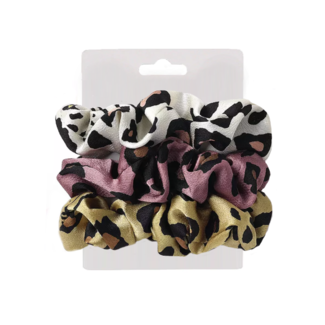 Fashion Favorite Haarelastiek / Scrunchie Leopard / Panter