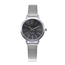 Fashion Favorite Blanche Silver / Black Horloge | Zilverkleurig - Zwart | Ø 30 mm