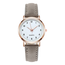 Fashion Favorite Doukou Grey Horloge | Suedine - Kunstleer | Grijs | Ø 32,5 mm